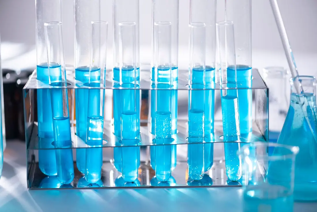 Assayed compounds in the testing rack